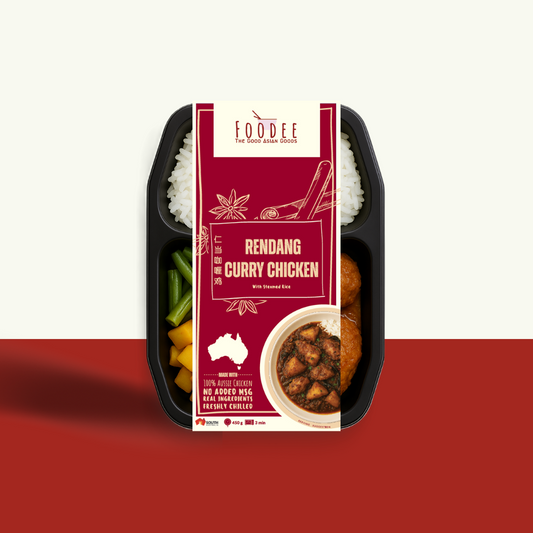Rendang Curry Chicken with Steamed Rice