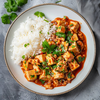 Mapo Tofu with Rice